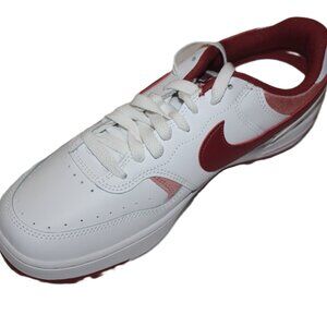 NIKE WOMEN'S WHITE/CEDAR-RUGGED ORANGE GAMMA FORCE SNEAKERS US 9.5/ EUR41/ UK7